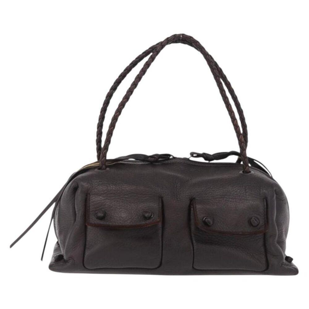 Bottega Veneta Intrecciato Handbag Intrecciato Brown Leather Handbag